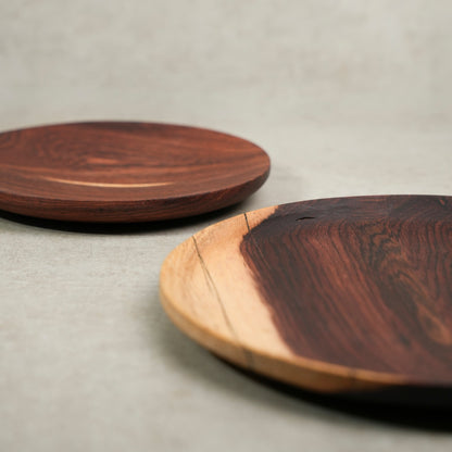 Platos Corazón Azul